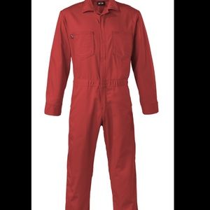 Saf-Tech Arc Rated FR Coverall Red 4XTall